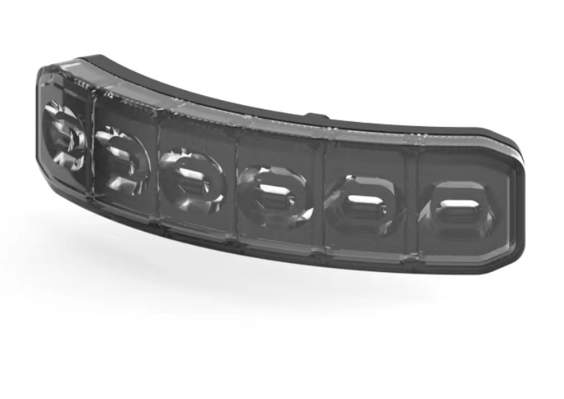 Luz de advertência flexível para veículos de emergência